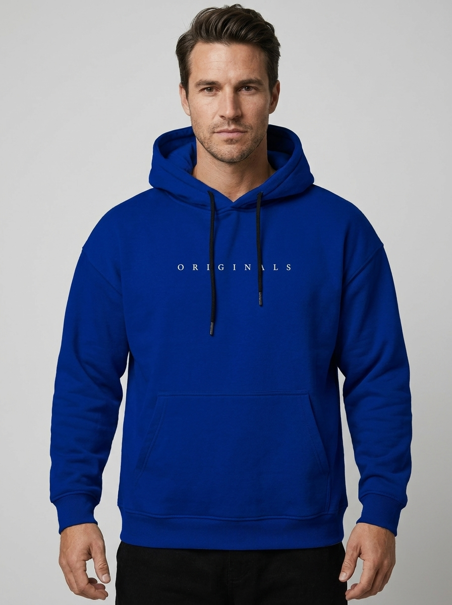 Asher | Casual Hoodie Til Herre Med Kængurulomme
