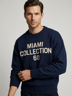 Massimo | Oversized Men's Sweater with American Print
