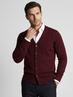 Lucien | Cardigan Til Herre Med V-Hals