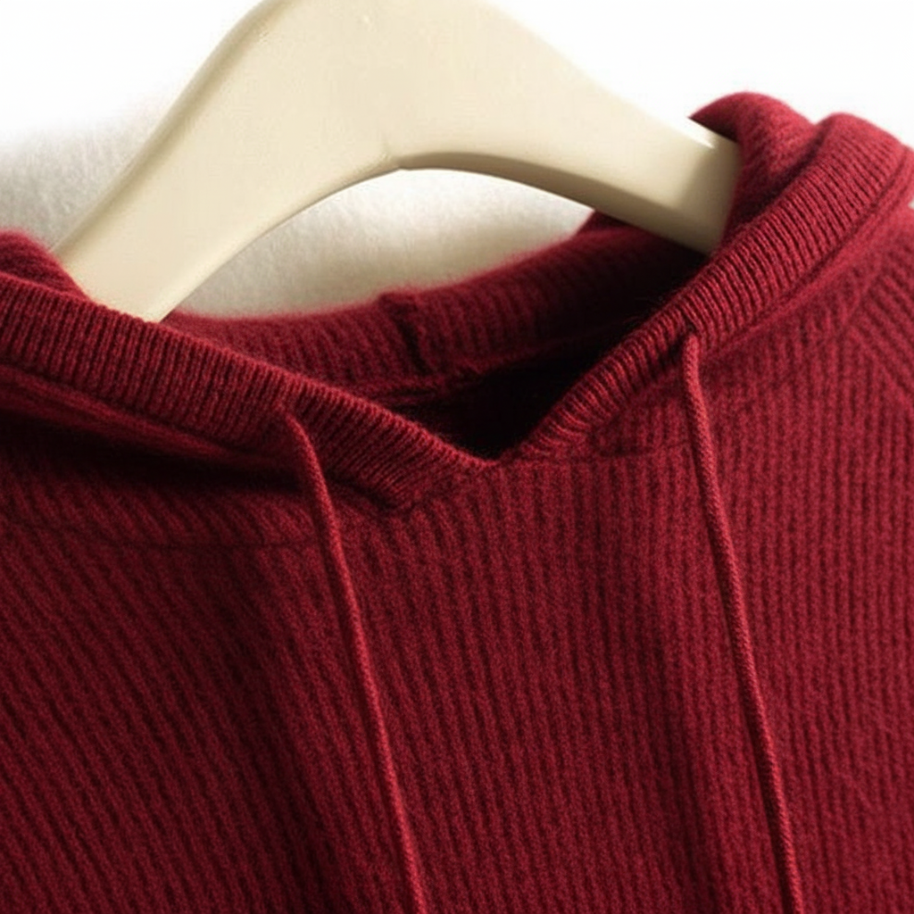 Amelie | Dame cashmere hoodie med snørehætte og afslappet pasform