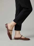 Elodie | Dame Mules Med Mary Jane Rem