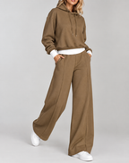 Nerina | Dame Wide-Leg Loungesæt