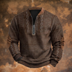 Nikolai | Herre Half-Zip Striktrøje