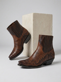 Maverick | Western Cowboystøvler Med Broderede Detaljer