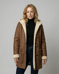 Colette | Women's winter coat with hood and teddy lining