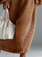 Ingrid | Dame Oversized Wool Strikkjole