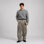 August | Herre Wide Leg Habitbukser