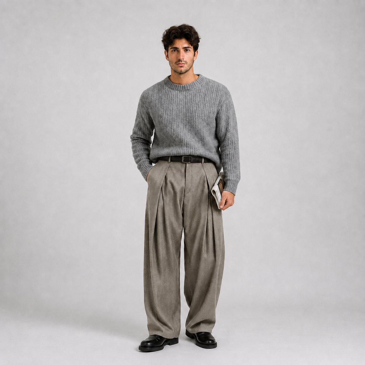 August | Herre Wide Leg Habitbukser
