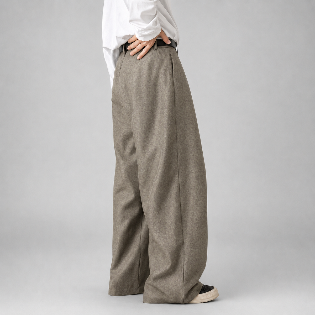 August | Herre Wide Leg Habitbukser