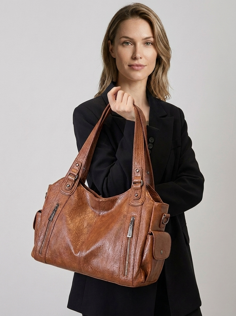 Beatrice | Leather-Look Shoulder Bag for Women