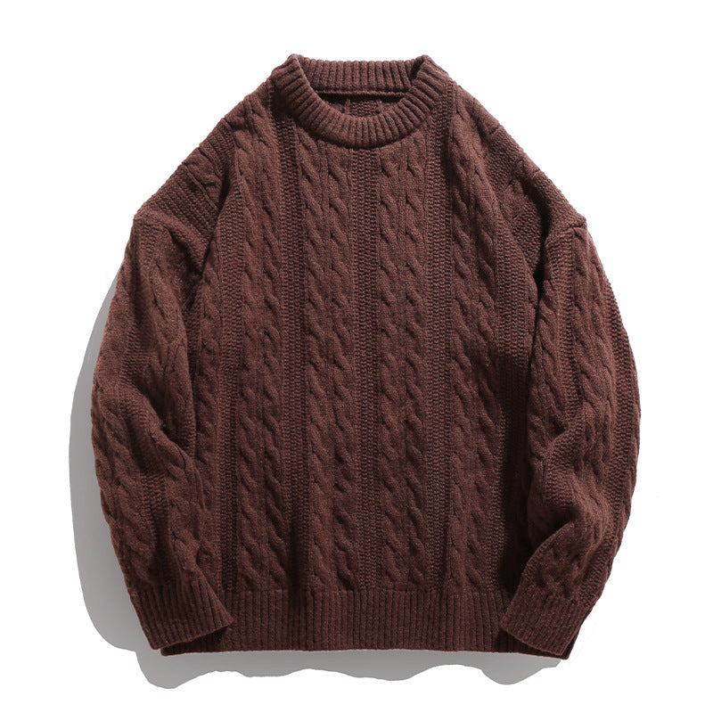 Matteo | Cable-knit men's sweater with an oversized fit