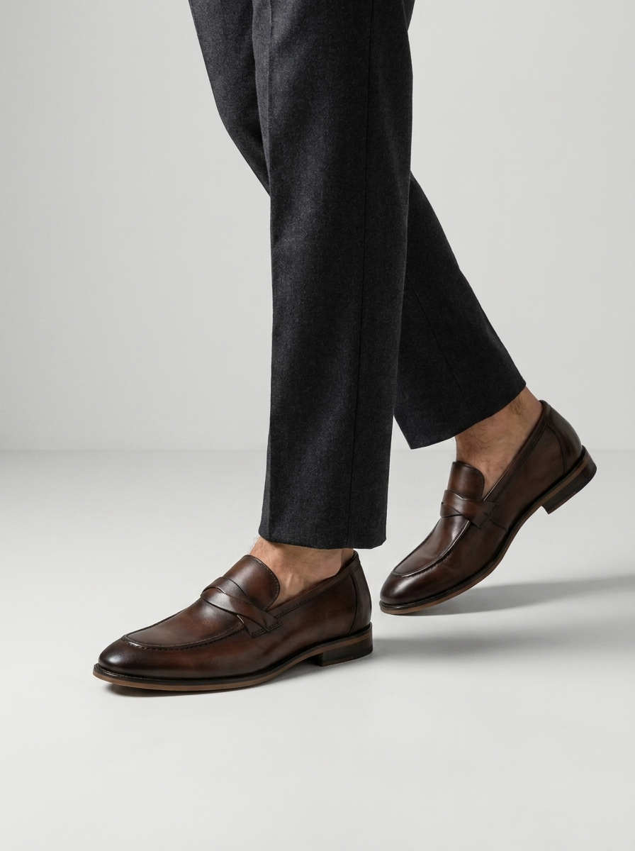 Heirloom | Klassiske Herre Loafers I Læder