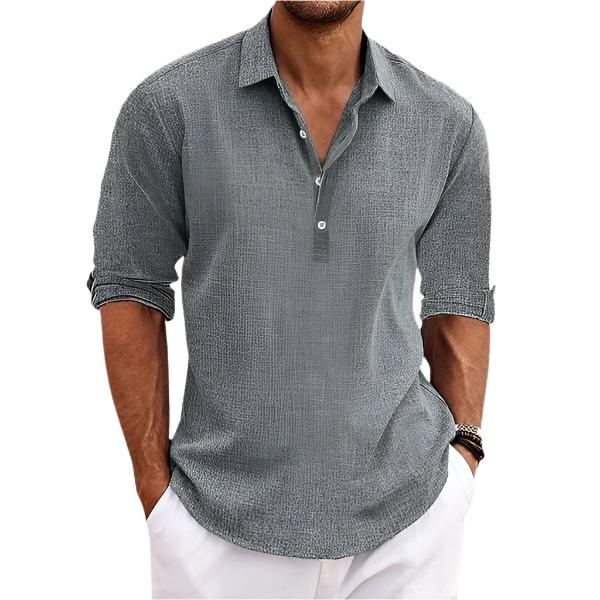 Mateo | Summer Linen Shirt Men