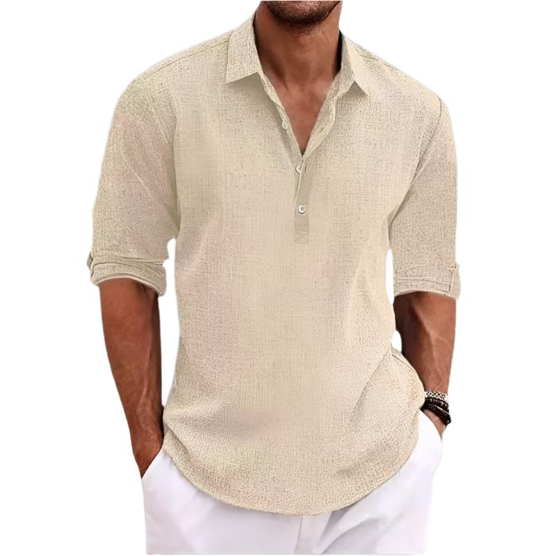 Mateo | Summer Linen Shirt Men