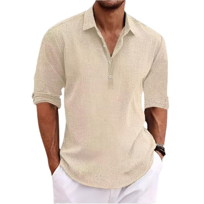 Mateo | Summer Linen Shirt Men