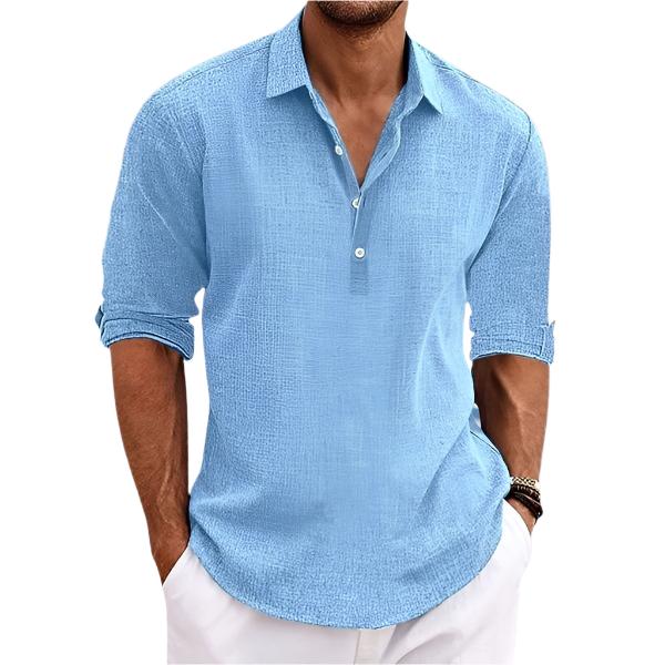 Mateo | Summer Linen Shirt Men