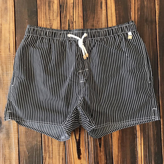 Rivaro | Striped Men's Swim Shorts