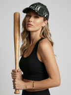 Sorella | Abstrakt Baseball Cap med Moderne Print