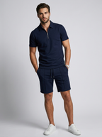Giello | Polo Og Shorts Sæt Til Sommer