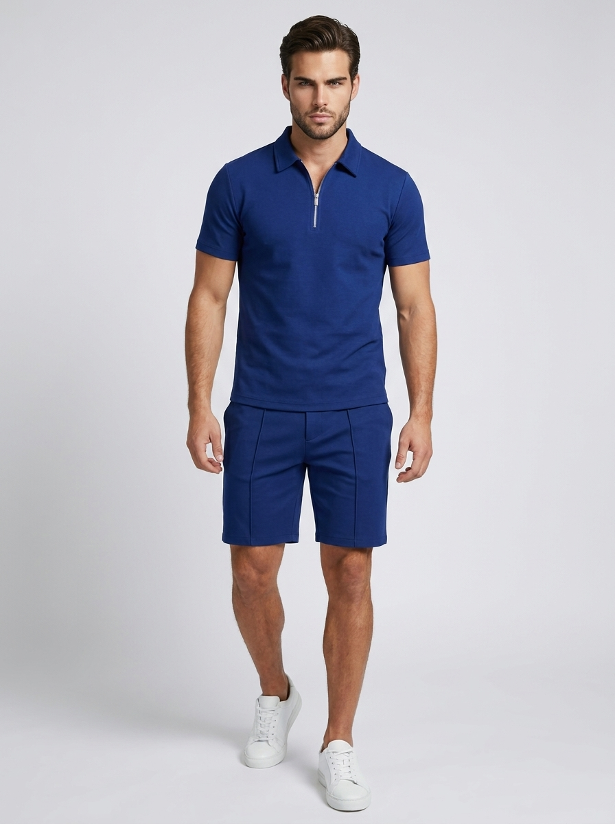 Giello | Polo Og Shorts Sæt Til Sommer