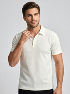 Marco | Struktureret Polo Shirt med Moderne Pasform