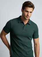 Marco | Struktureret Polo Shirt med Moderne Pasform