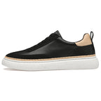 Alviero | Sneakers in pelle con dettagli in camoscio