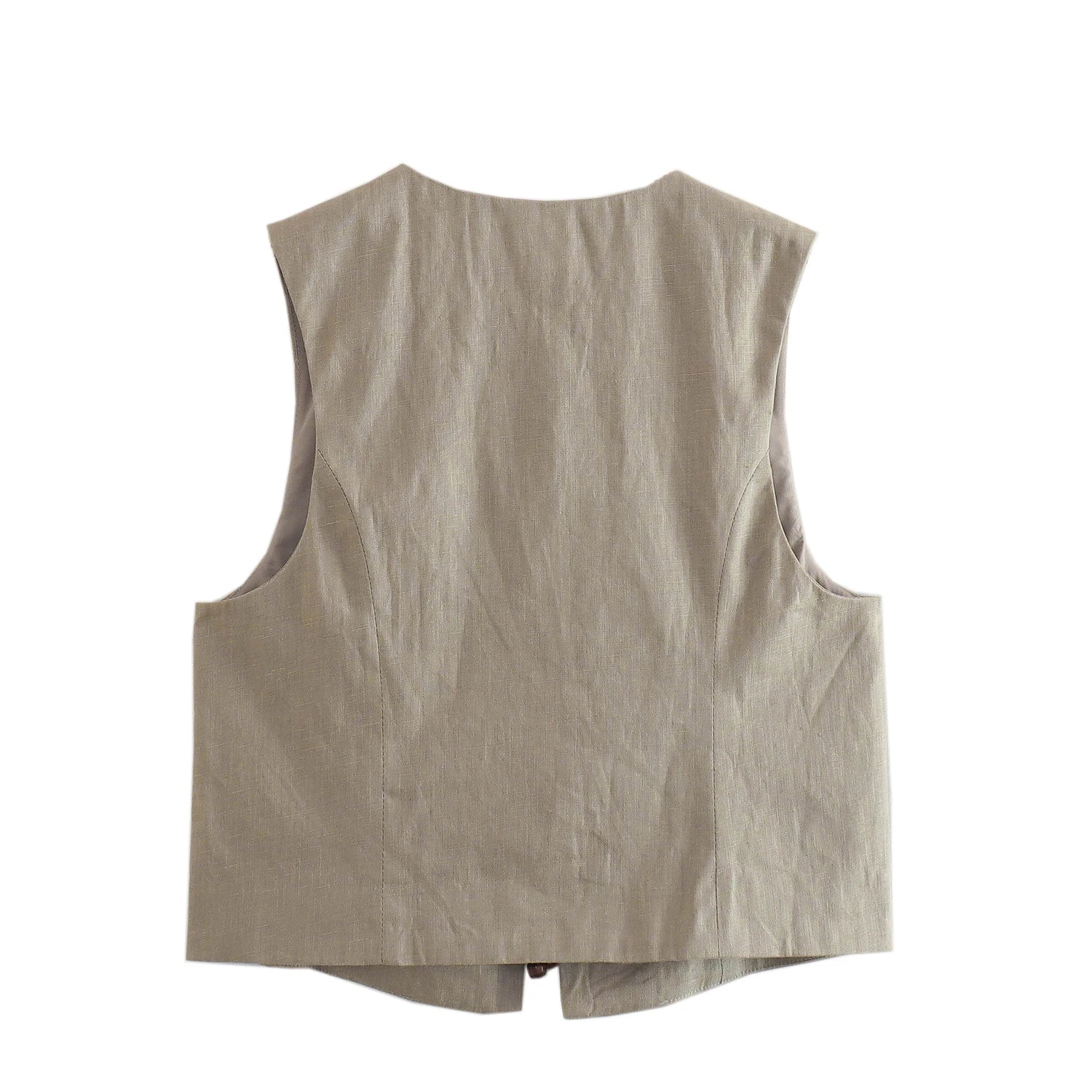 Aluna | Gilet Estivo in Lino Donna