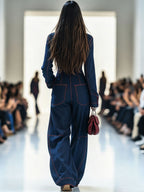 Alina | Women's Denim Jumpsuit
