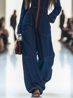 Alina | Women's Denim Jumpsuit