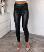 Selene | Women's Faux Leather Leggings