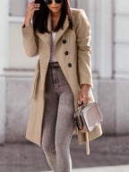 Elvara | Women's Long Trench Coat