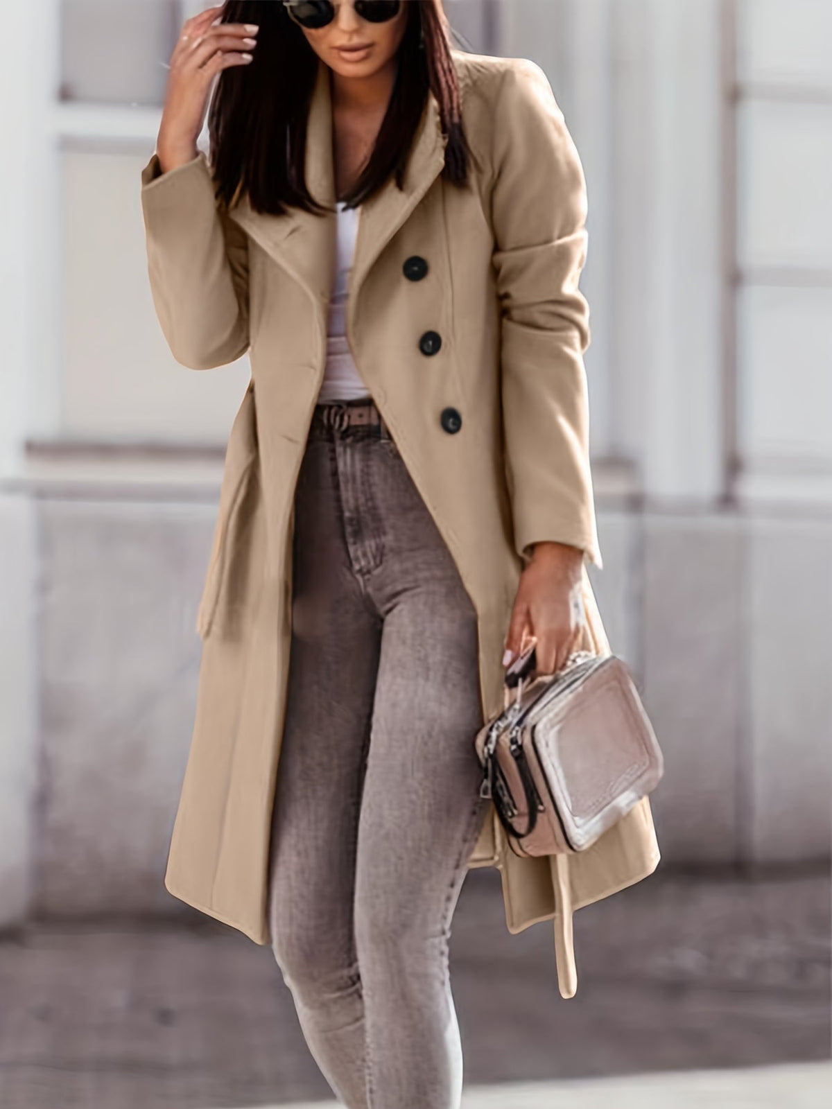 Elvara | Women's Long Trench Coat