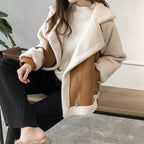 Elina | Dame Oversized Shearling Jakke