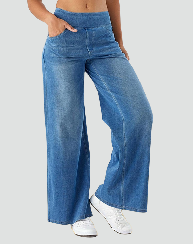 Elvira | Dame Wide-Leg Jeans