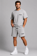 Aiden | ESSENTIALS Fear Of God T-Shirt og Shorts Sæt til Herre