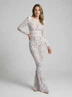 Noiré | Paillet Jumpsuit Med Blonde Og Flare Bukser
