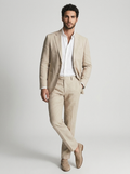 Lucien | Elegant Summer Suit in Linen Look