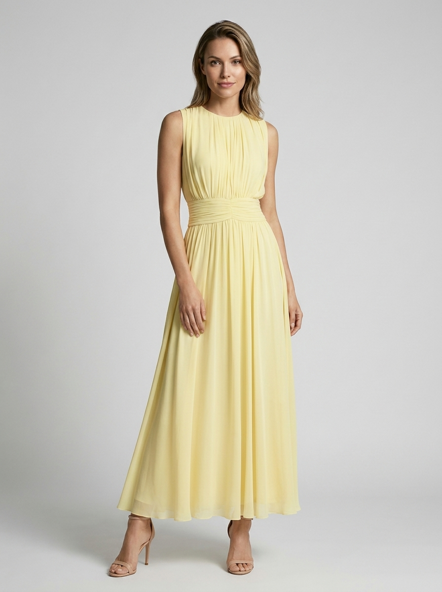 Seraphina | Chiffon Maxi Kjole Til Dame