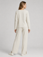 Elodie | Elegant Women's Two-Piece Set with Wide-Leg Trousers
