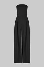 Camille | Strapless Jumpsuit med Wide-Leg Silhuet