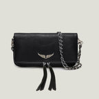 Aurelia | Bolso bandolera con correa de cadena y diseño de solapa elegante