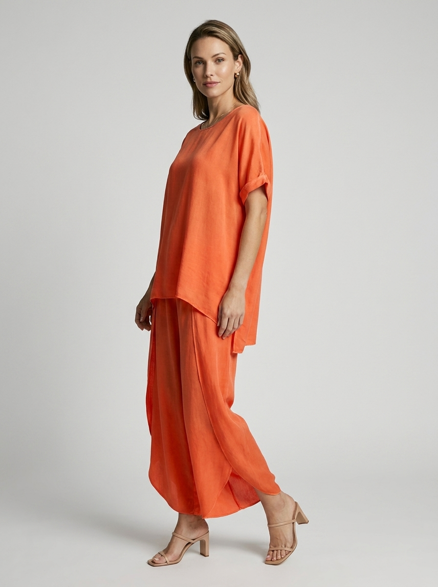 Luca | Comfortable Two-Piece Women's Set with Blouse and Pants