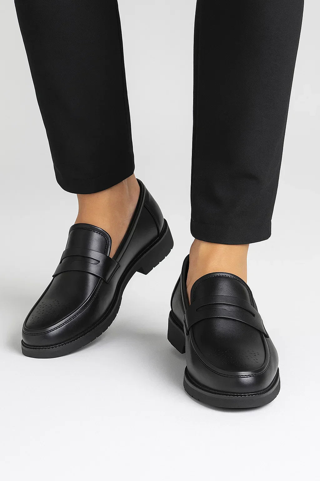 Lunello | Classiche Mocassini Penny in Pelle