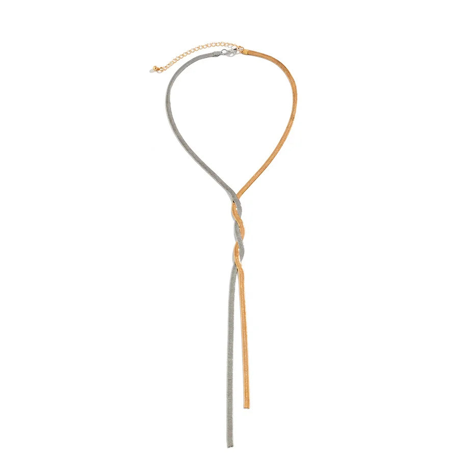 Liora | Collana regolabile con design a doppia catena e pendente elegante