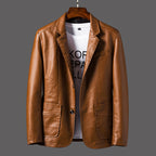 Lucenzo | Blazer effet cuir
