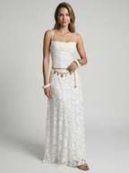 Alessia | Vestido maxi largo con elegante línea A