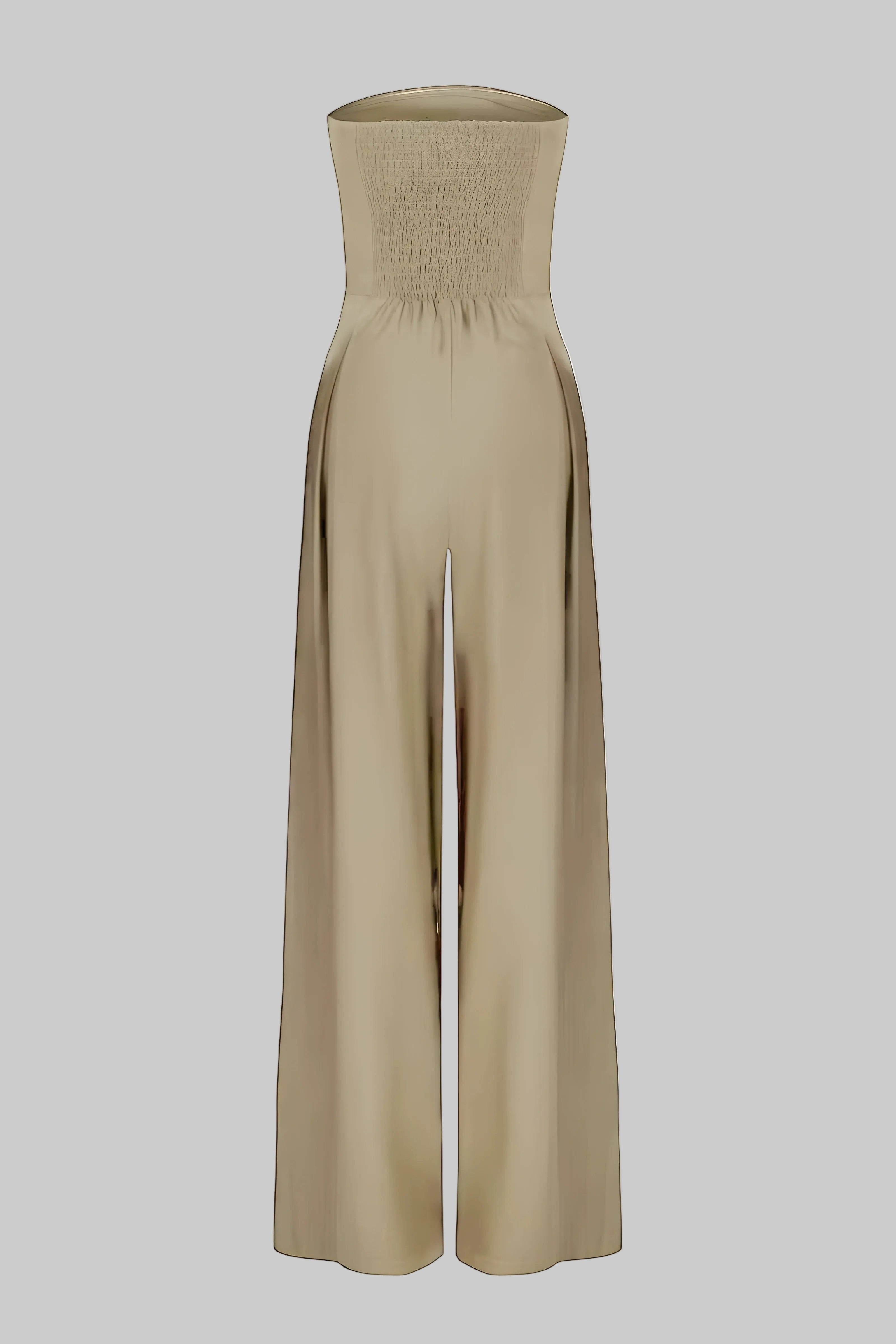 Camille | Strapless Jumpsuit med Wide-Leg Silhuet