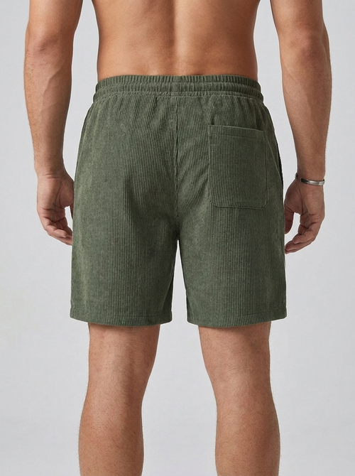 Rafael | Strukturerede Bade Shorts med Elastisk Talje