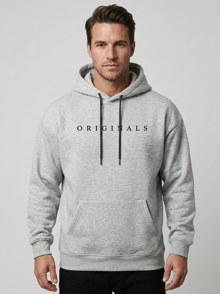 Asher | Casual Hoodie Til Herre Med Kængurulomme